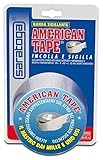 Nastro Americano American Tape Grigio Mt25X50Mm Saratoga