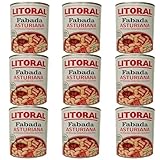 Lotto di 9 lattine stufato di fagioli asturiano marittal 435gr