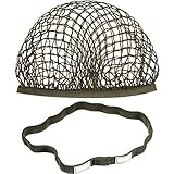 ANSNOW Wwii Army Helmet Net Cover con Occhi Di Gatto Bandgreen per M1/M88/M35/Mk2/Mich Type Steel Helmet Net (Casco Non Incluso)