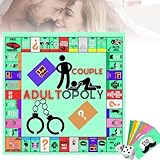 Gioco Da Tavolo Adultopoly, Gioco Da Tavolo Di Coppia Adultopoly, Gioco Da Tavolo Di Coppia,Gioco Di Coppia Gioco Di Carte Da Tavolo Props (1Set)