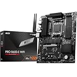 MSI PRO B650-S Scheda madre WIFI, ATX - Supporta i processori AMD Ryzen serie 7000, AM5 - DDR5 Memory Boost 6000+MHz/OC, 2 x PCIe 4.0 x16, 2 x M.2 Gen4, Wi-Fi 6E