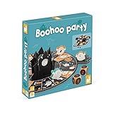 Janod - Bohoo Party - Gioco di Società per Bambini - Tema Fantasmi - Gioco da Tavolo in Legno e Cartone - Da 2 a 4 Giocatori - Certificato FSC - Dai 4 Anni, J02470