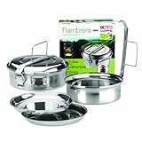 IBILI FIAMBRERA con PLATOS Inox 14 CMS, Stainless Steel