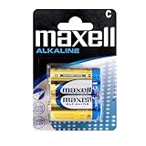 Maxell Pila 1/2 Torcia Lr14 C Blis.2Pile