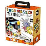 Headu Cubo Magico Crea Storie Crea E Proietta Il Tuo Spettacolo It57267 Gioco Educativo Per Bambini 3-6 Anni Made In Italy