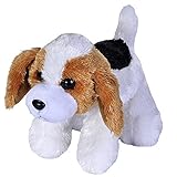 Wild Republic - Cane Beagle Peluche, Marrone e Bianco, 18081