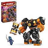 LEGO NINJAGO Mech Elemento di Terra di Cole, Giochi d Azione per Bambini e Bambine da 7 Anni, Action Figure Snodabile da Battaglia, Giocattolo Personalizzabile con 2 Minifigure, Regalo Ninja 71806