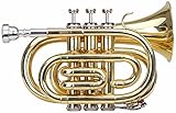 Classic Cantabile Brass TT-400 Tromba tascabile pocket Brass Sib ottone