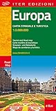 Europa. Carta stradale e turistica 1:3.000.000