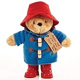 Paddington Bear with Boots & Embroidered Jacket Medium, red (PA1489)