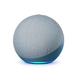 Echo (4ª generazione) | Altoparlante intelligente Wi-Fi e Bluetooth, suono di qualità premium, con Dolby, hub per Casa Intelligente e Alexa | Ceruleo