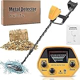 nmoiww Metal Detector per Bambini Adulti 2 Lbs, Anello Di Ricerca Impermeabile 7.5 Pollici, Modalità Completamente Metallico, Modalità Mascherabile, Rivelatore Oro Avventura All aperto