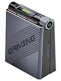 ACEMAGICIAN Mini PC Gaming AMD Ryzen 9 6900HX (fino a 4,9 GHz), 32 GB DDR5 1024 GB (1 TB) NVME SSD, Micro Desktop Computer con regolazione a 3 modalità. 【RGB/WIFI6/Bluetooth 5.2/Dual Ventola】