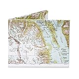 Explorer - Alaska Map - Tyvek Disguise Wallet