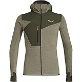 Salewa Puez 2 Dry Hooded Jacket Men, dark olive melange/0910, L