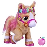 FurReal friends Cinnamon, Il Mio Pony Stiloso, Peluche Interattivo Con Oltre 80 Suoni e Reazioni, 26 Accessori Per Acconciature, Dai 4 Anni In Su, Multicolore, Da 35 Cm