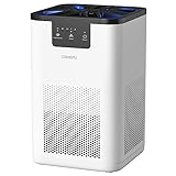 CONOPU Purificatore D aria con Filtrazione a 3 Stadi, Purificatore Aria Portatile, Air Purifier la Quiete, Depuratore Aria con Funzione di Aromaterapia, Purificatore Aria Elimina Odori