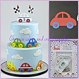 FMM CUTE CAR Cutter Set Cake Icing Decoration Decorating Sugarcraft Cutting Tool