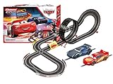 Carrera Toys GO!!! Disney Pixar Cars Neon Nights Set Pista da Scontro e Due Macchinine con Saetta Mcqueen e Jackson Storm, Gioco Adatto per Bambini dai 6 Anni, Multicolore, 20062477