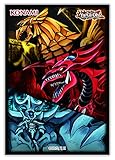 TRADING CARD GAME Slifer Obelisk & Ra - 50 Bustine Protettive