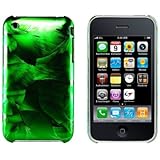 Logotrans Ghiaccio Cover Posteriore Rigida Imbottita per Apple iPhone 3 G/3GS Verde