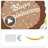 Buono Regalo Amazon.it - Digitale - Torta cioccolato (Animato)