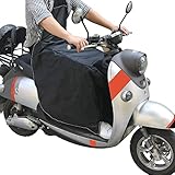 Coprigambe Scooter Termici Universale Impermeabile alla Pioggia, Antifreddo e Tiene Caldo, Coperta per Proteggere Gambe dal Freddo per Scooter