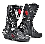 Sidi Vertigo Lei Stivali da Moto, Nero/Bianco, 37