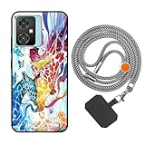 vingarshern Cover Blackview Oscal Tiger 10 Custodia in Silicone Sottile,Oscal Tiger 10 Cover Antiurto Con Motivo,Oscal Tiger 10 Case Silicone Con Catena/Cordino per Cellulare,Foto01