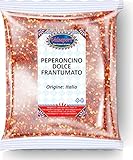 Peperoncino Dolce Frantumato 100% Naturale - Busta da 250g | Peperoncino Secco per Condire Piatti dal Sapore Equilibrato e Aromatico