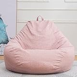 Highdi Poltrona Sacco (Senza Imbottitura) Poltrona Pouf 100x120cm Fodera per Pouf Gigante per Adulti e Bambini, Gaming Bean Bag Esterno ed Interni