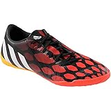 adidas Predator Absolado Instinct IN Soccer Sneaker Shoe - Black/White/Red - Mens - 9