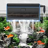 LONDAFISH Scatola filtro per acquario,montaggio a parete, accessorio per l uso con pompe per acqua filtro acquario