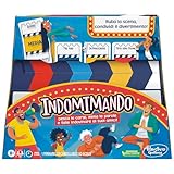 Indomimando (Gioco in scatola, Hasbro Gaming, nuova versione in italiano) gioco dei mimi per famiglie per 4 o più giocatori, include carte personalizzabili e ciak