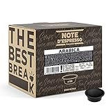 Note D Espresso, Arabica, Capsule Compatibili Soltanto con sistema LAVAZZA* A MODO MIO*, 100 caps X 7g