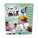 Hasbro Gaming Jenga Maker, Riempimento con Blocchi in Legno Massello Vero Gioco per Bambini, a partire da 8 anni, per 2 a 6 giocatori