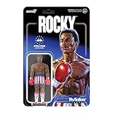 SUPER7 Rocky Reaction - Statuetta Apollo Creed, 10 cm