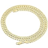 Collana a catena in oro giallo 750 18 kt, larghezza 4,40 mm, lunghezza a scelta e Oro giallo, colore: oro giallo, cod. 18PH04