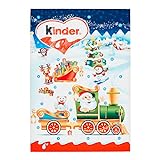 Kinder, Calendario dell avvento mini con Babbo Natale, 135 g (confezione da 2)