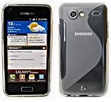 Energmix® S-Line Custodia Protettiva TPU Compatibile con Samsung Galaxy S Advance i9070 Custodia in Silicone Trasparente