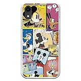 Custodia per iPhone XR ufficiale dei classici Disney Mickey Comic per proteggere il tuo cellulare. Custodia per Apple in silicone flessibile con licenza ufficiale Disney.