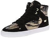 Supra Womens Vaider, Sneaker Donna, (Schwarz/Gold/Weiß), 39