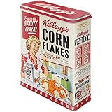 Nostalgic-Art Retro Vorratsdose XL Kellogg s-Corn Flakes Cereal-Idea Regalo per la Cucina, Barattolo di Latta con Coperchio, Design Vintage, 4 L