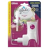 Glade Diffusore di Oli Essenziali Elettrico, Profumatore per Ambienti, Fragranza Relaxing Zen, Confezione da 1 Diffusore e 1 Ricarica