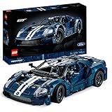 LEGO Technic Ford GT 2022, Kit Modellino di Auto da Costruire per Adulti, Idea Regalo per Uomo, Donna, Lui, Lei, Marito o Moglie, Supercar in Scala 1:12 con Dettagli Originali, Set da Collezione 42154