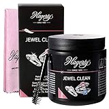 Hagerty Jewel Clean Pulitore per Gioielli e Pietre Preziose Barattolo da 170 ml + Jewel Cloth Panno Pulente 36x30cm