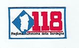 MAREL Patch 118 REGIONE AUTONOMA della Sardegna Toppa termoadesiva Ricamo cm 9 x 5 replica-1256