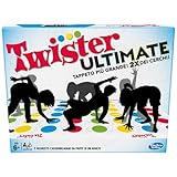 Hasbro Gaming Twister Ultimate: Tappeto più Grande, più Cerchi Colorati, Party Game per Famiglie e Bambini, Compatibile con Alexa, per 2 o più Giocatori, dai 6 Anni in su