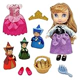 Disney Aurora Animators  Collection Mini Doll Play Set – Sleeping Beauty – 5 Inches