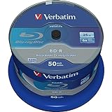 Verbatim 43838 BD-R da 25 GB, 6x, 50 Pezzi